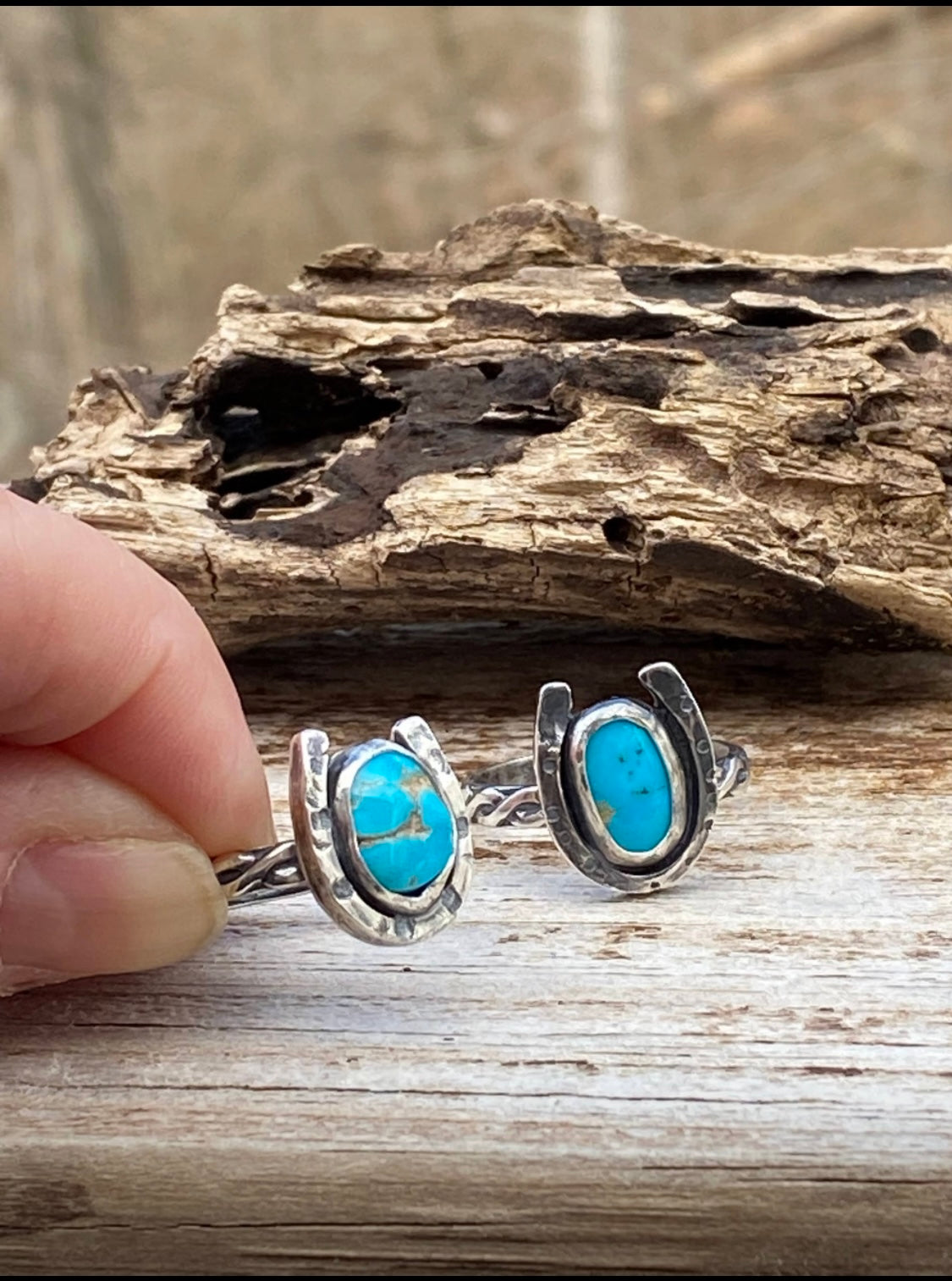 Horseshoe Turquoise ring