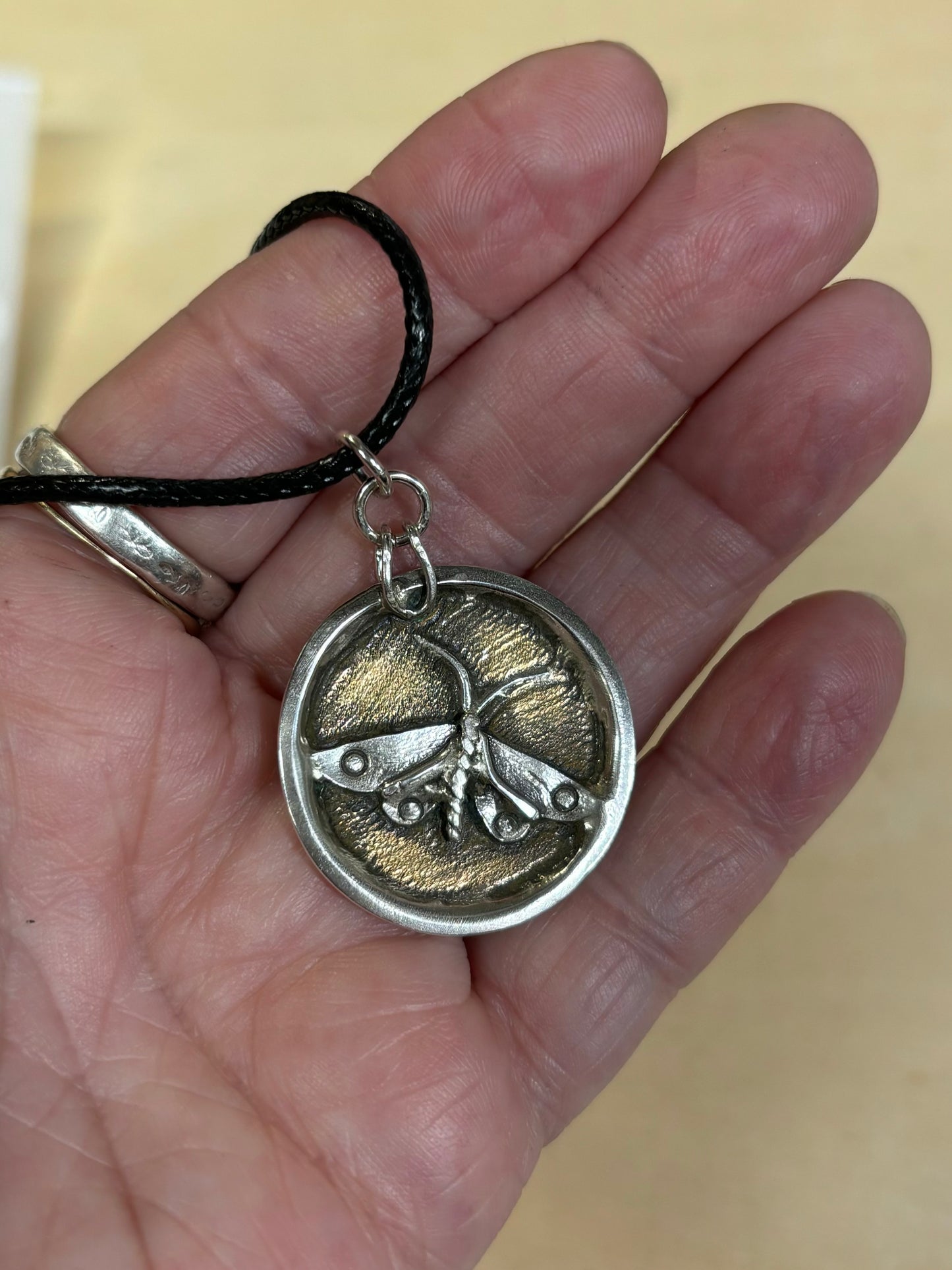 Moth necklace - collectionsbytracy.com