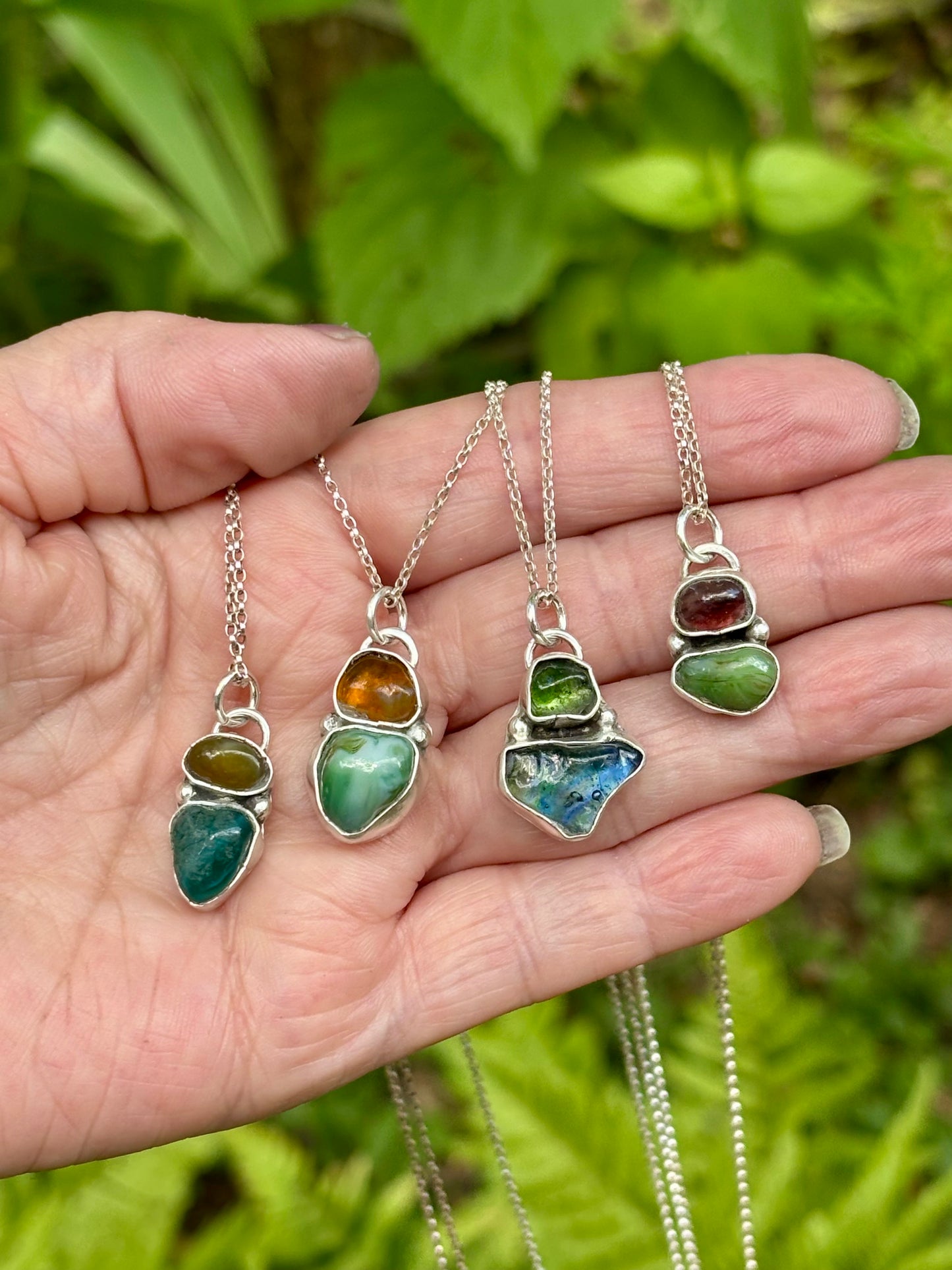 Oceans Jewel necklaces
