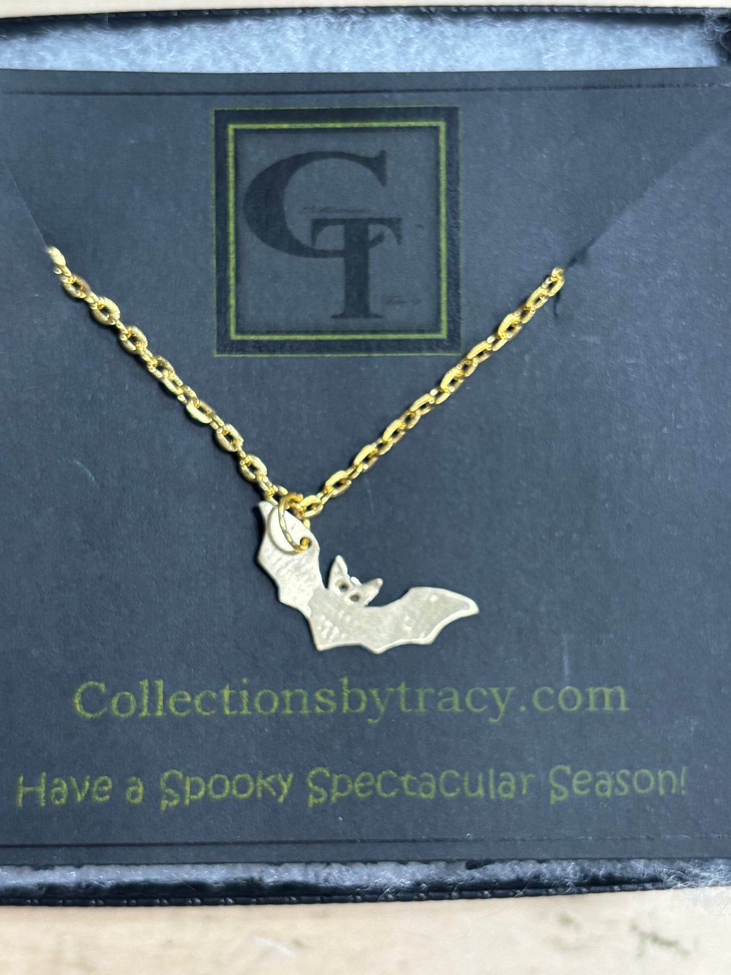 Bat necklace