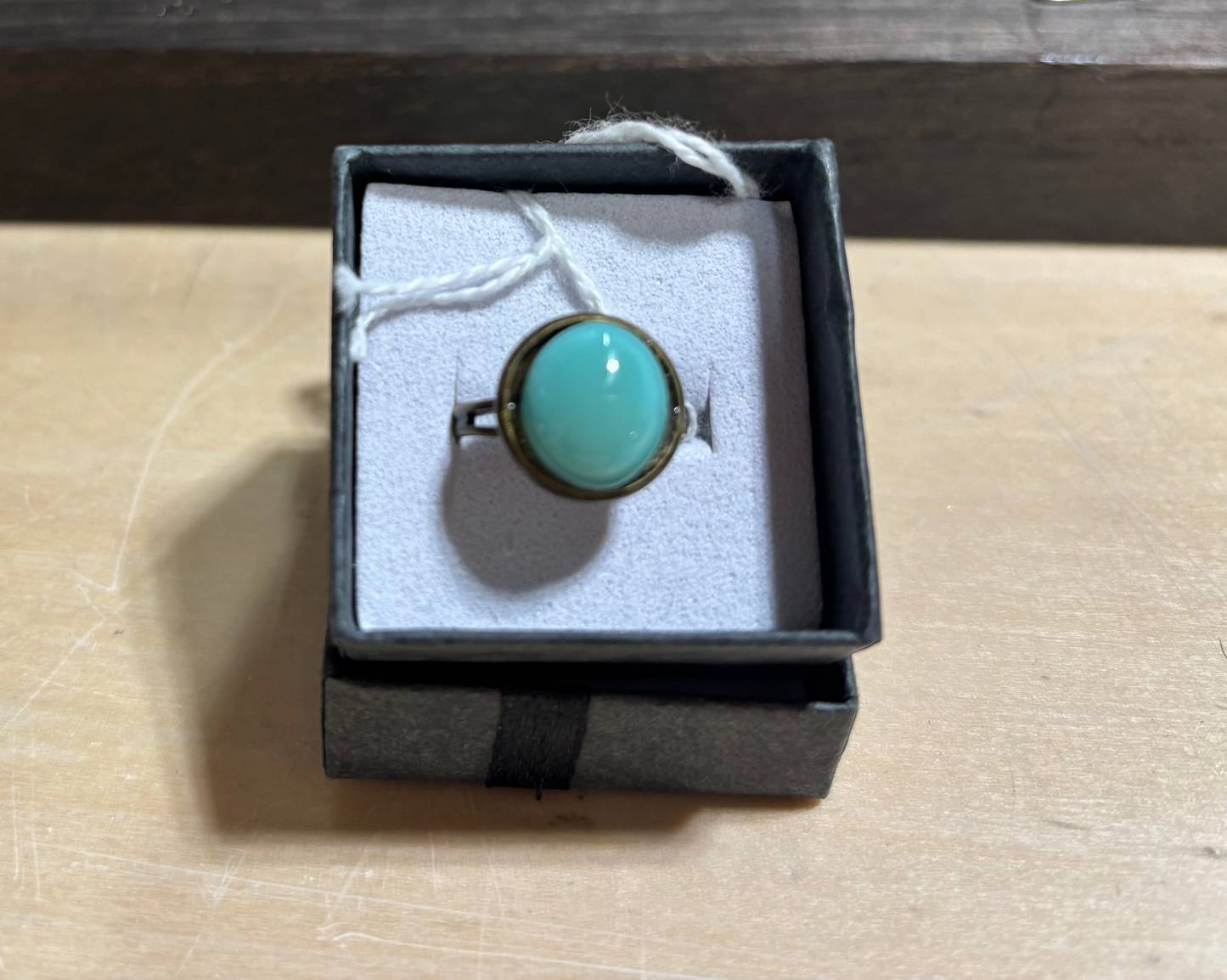 Western Glass Bling ring