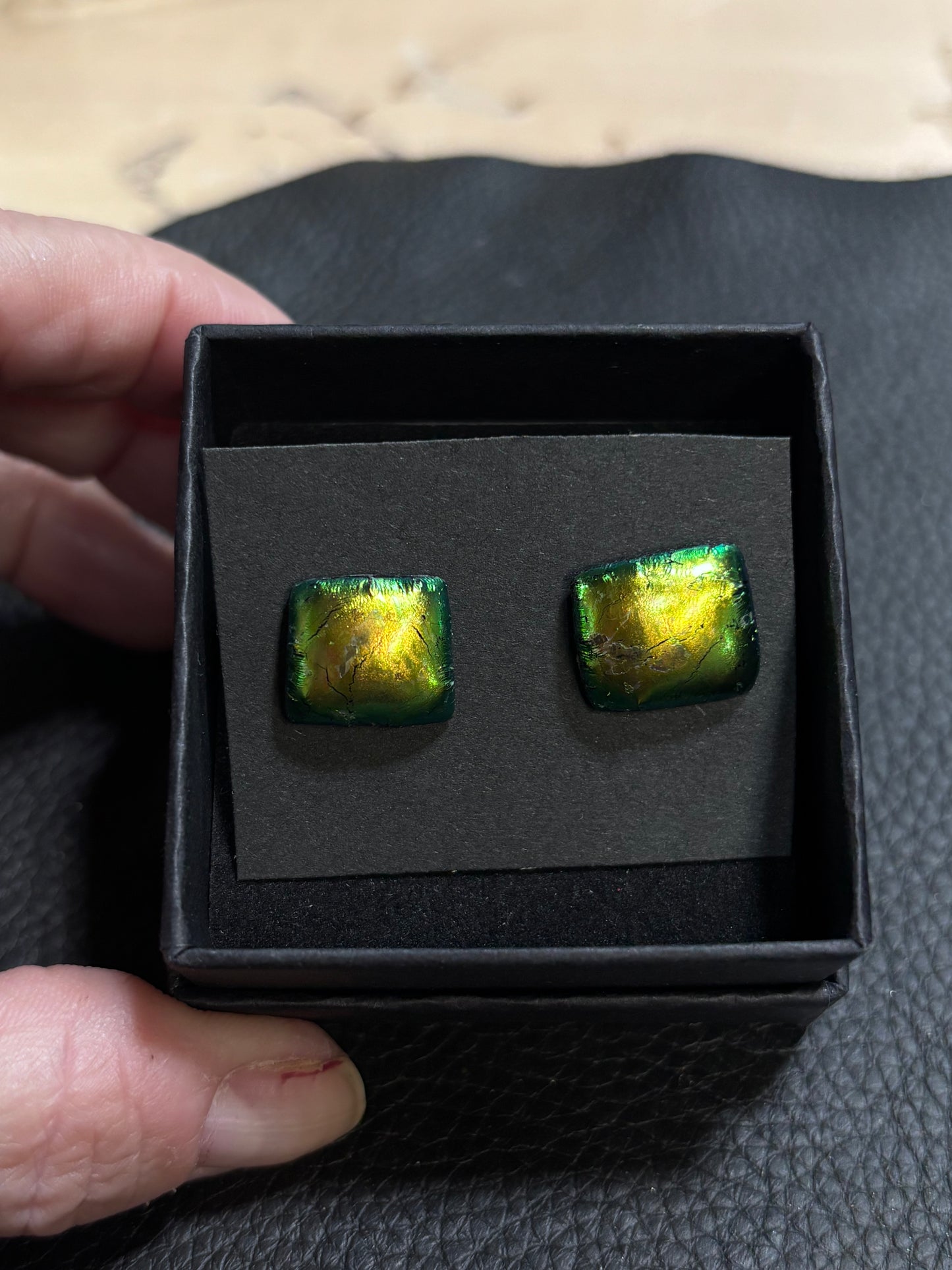 Mystic post earrings