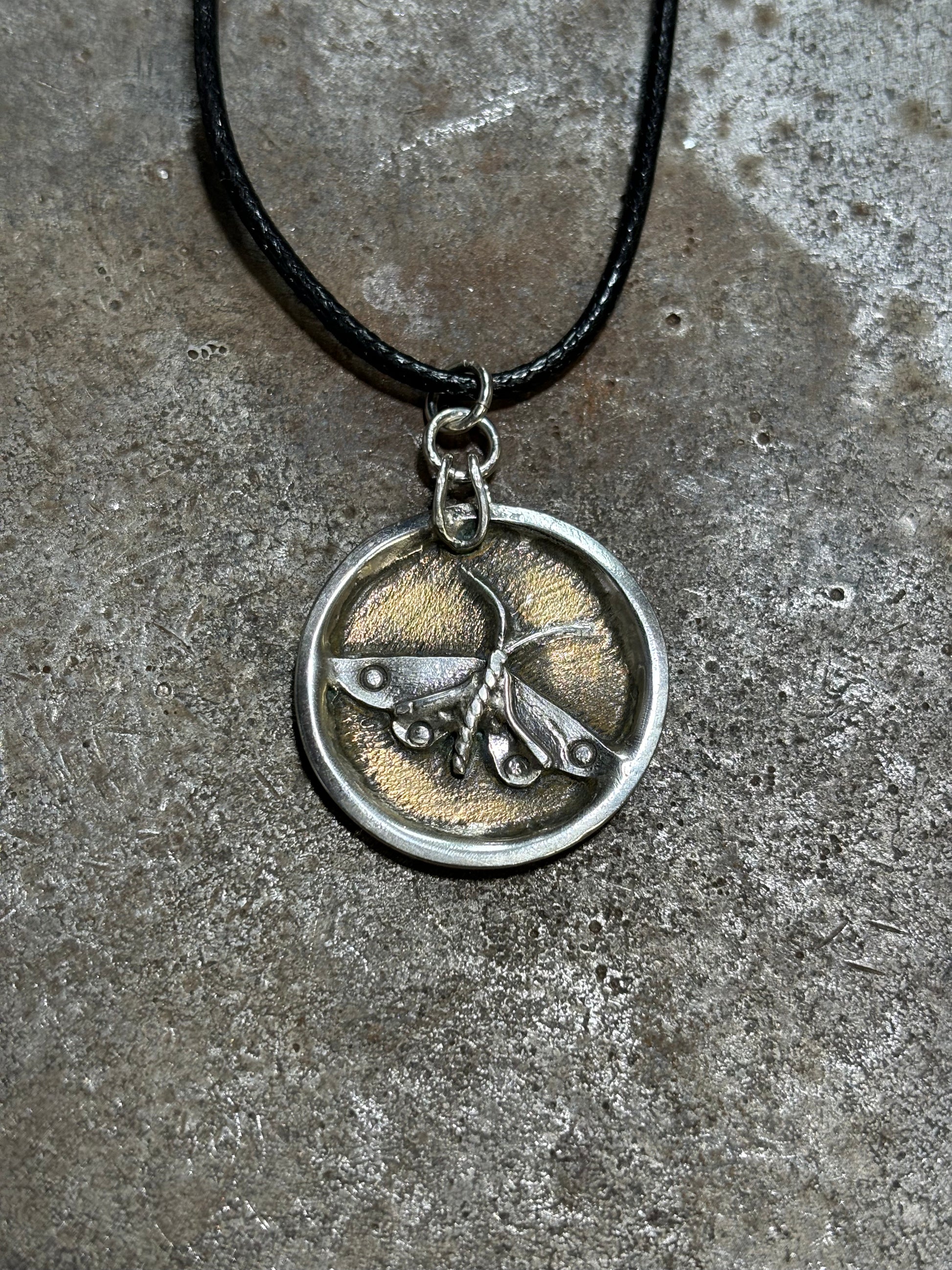 Moth necklace - collectionsbytracy.com