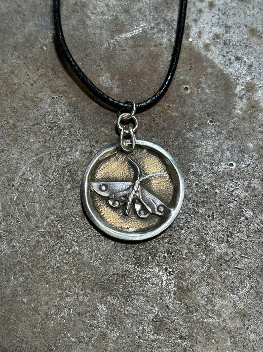 Moth necklace - collectionsbytracy.com