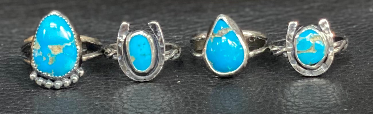 Blue Ridge turquoise rings - collectionsbytracy.com