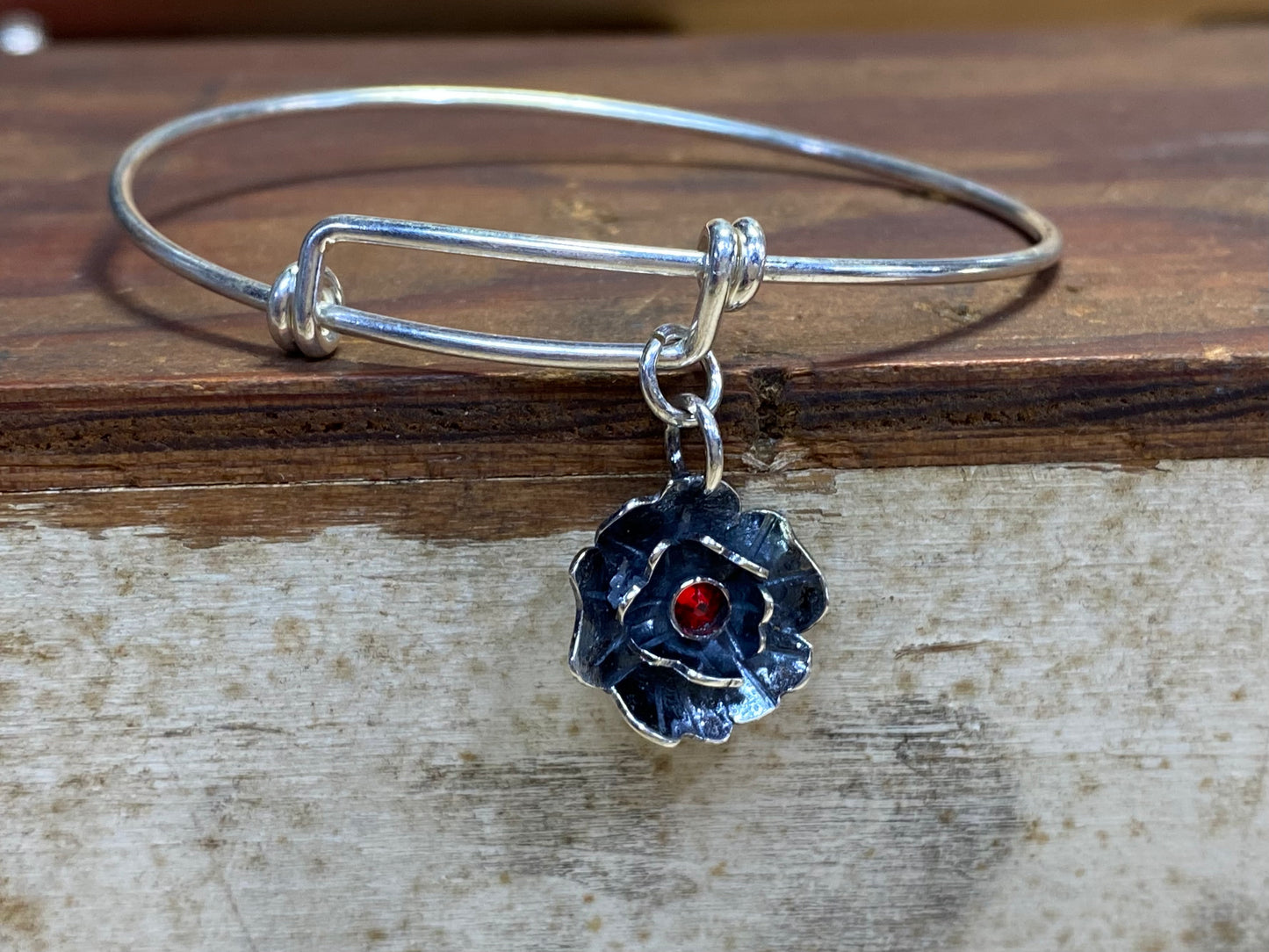 Sterling silver charm bracelet - collectionsbytracy.com