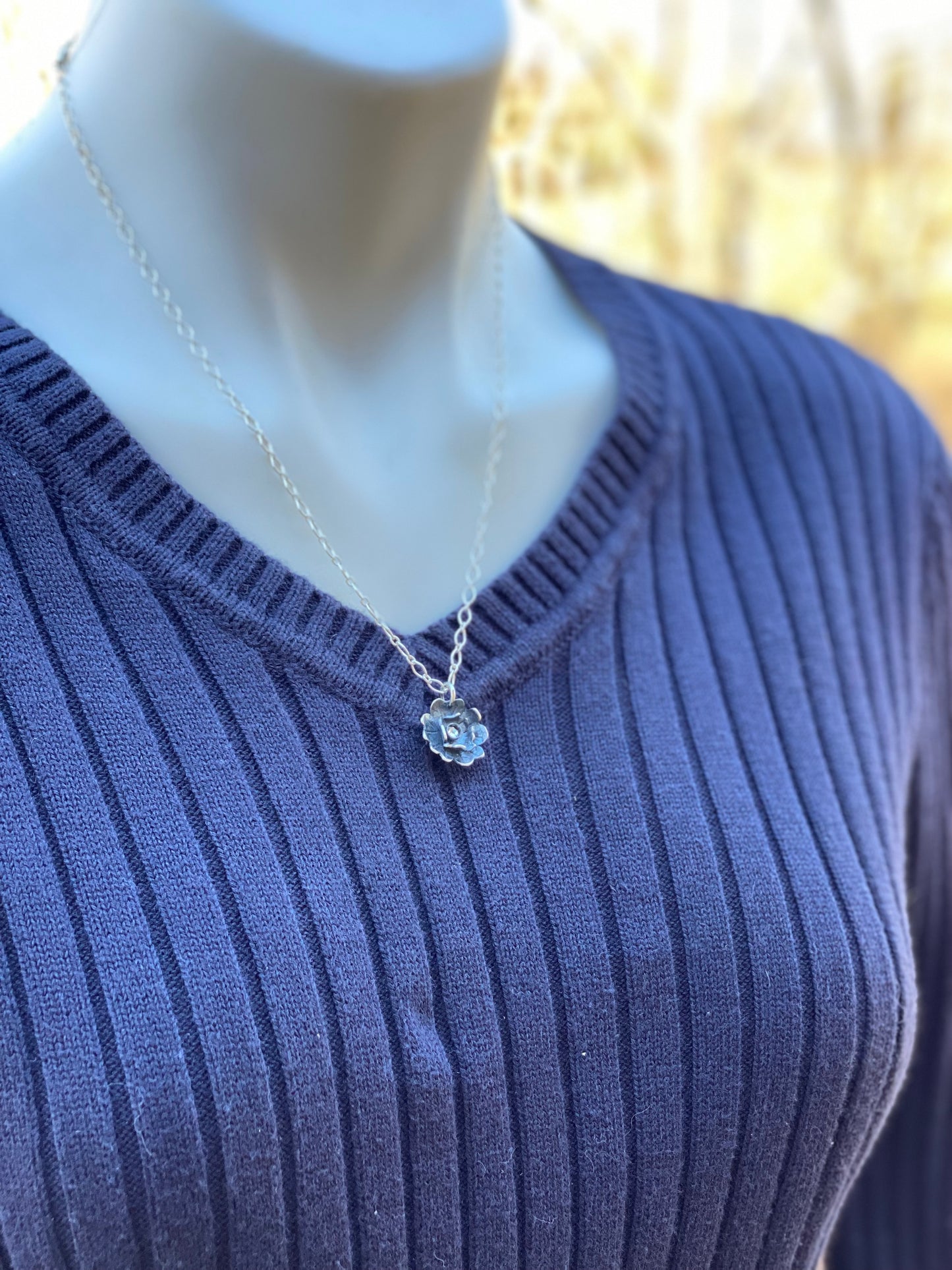 Winter blossom pendants - collectionsbytracy.com