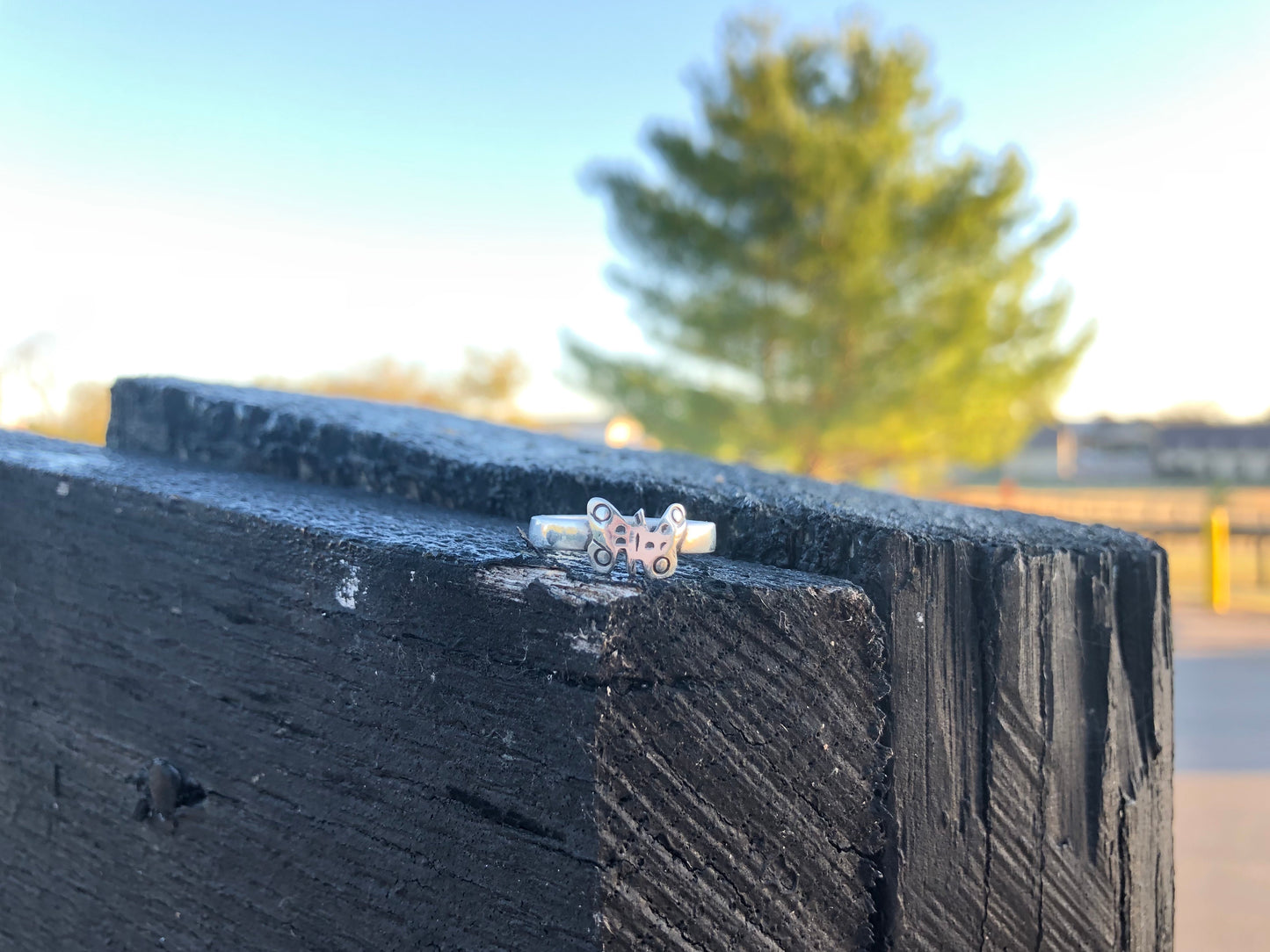 Butterfly sterling silver ring - collectionsbytracy.com