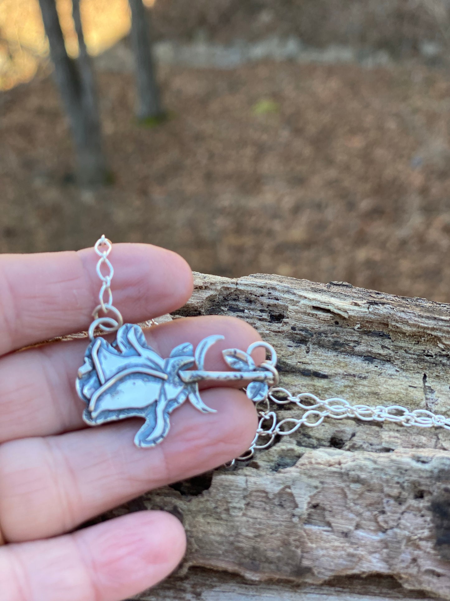 Winter Rose necklace - collectionsbytracy.com