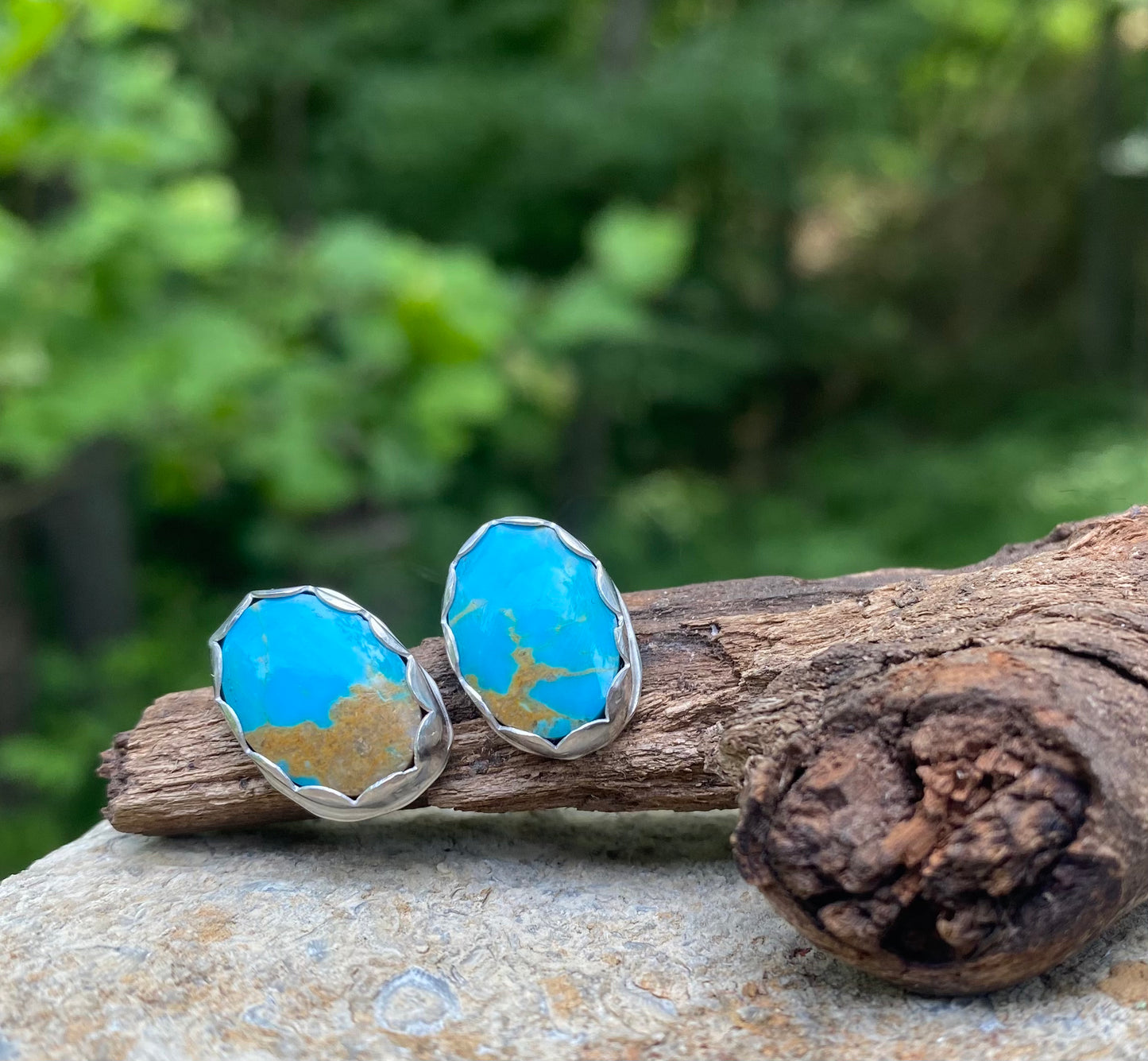 Turquoise earrings - collectionsbytracy.com