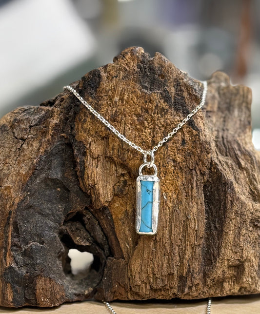 Rectangle Turquoise necklace