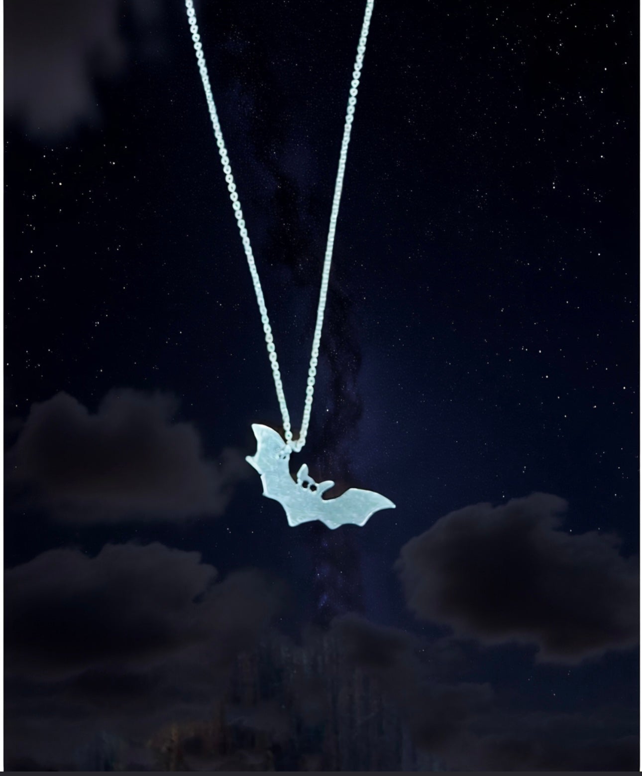 Bat necklace