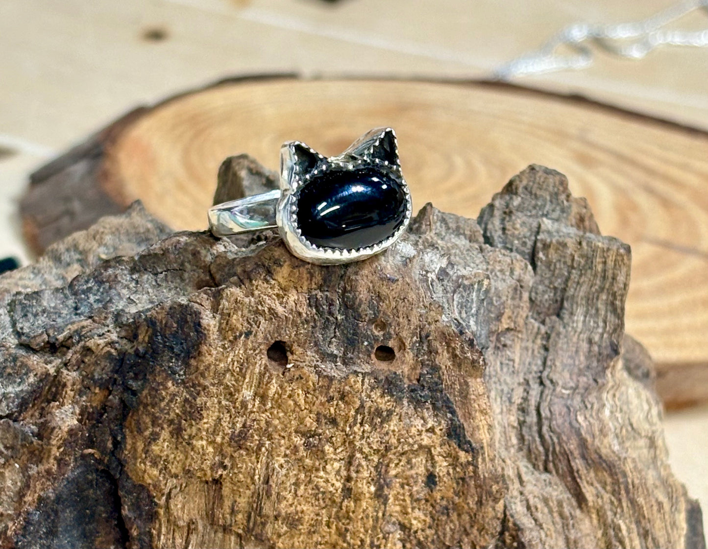 Black Cat ring