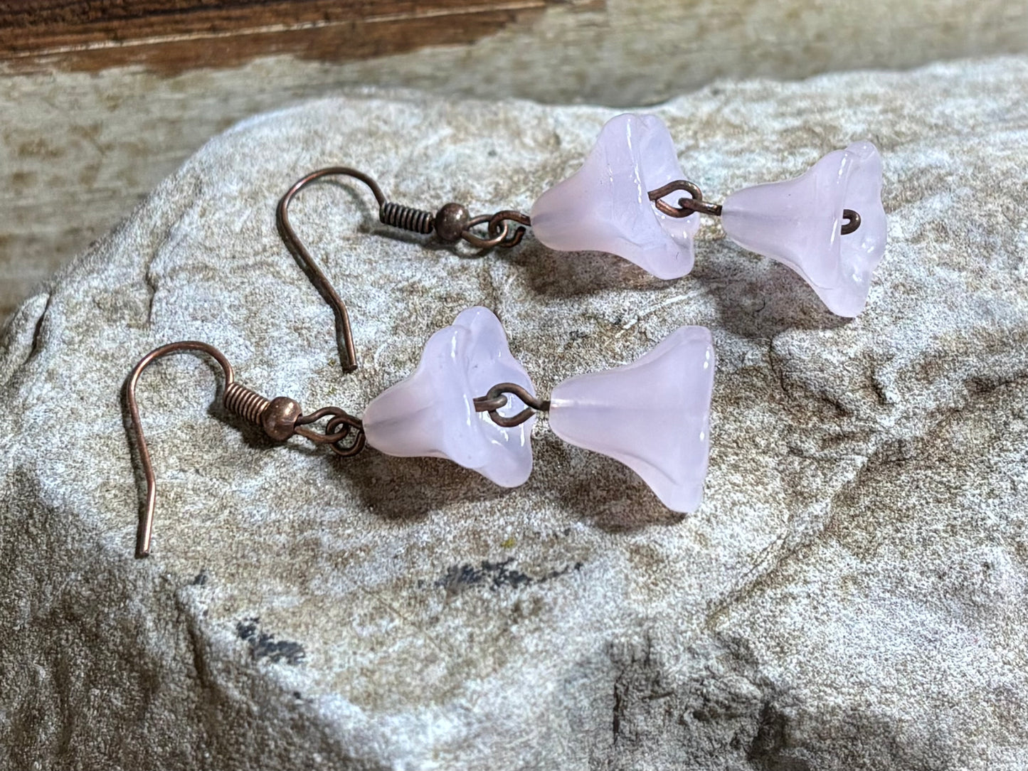 Lilac Bell earrings