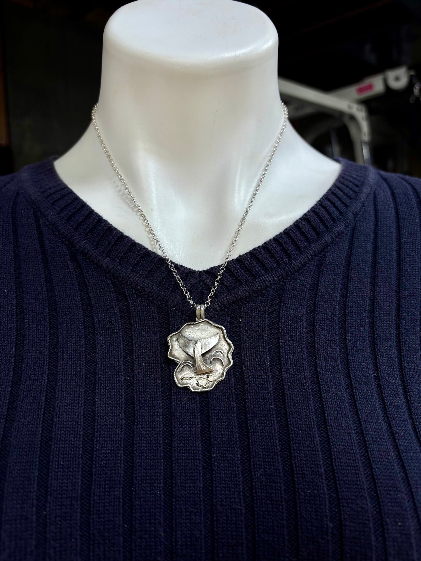 Whale Tale necklace