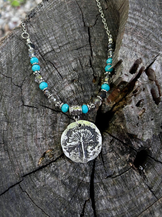 Dill Flower necklace