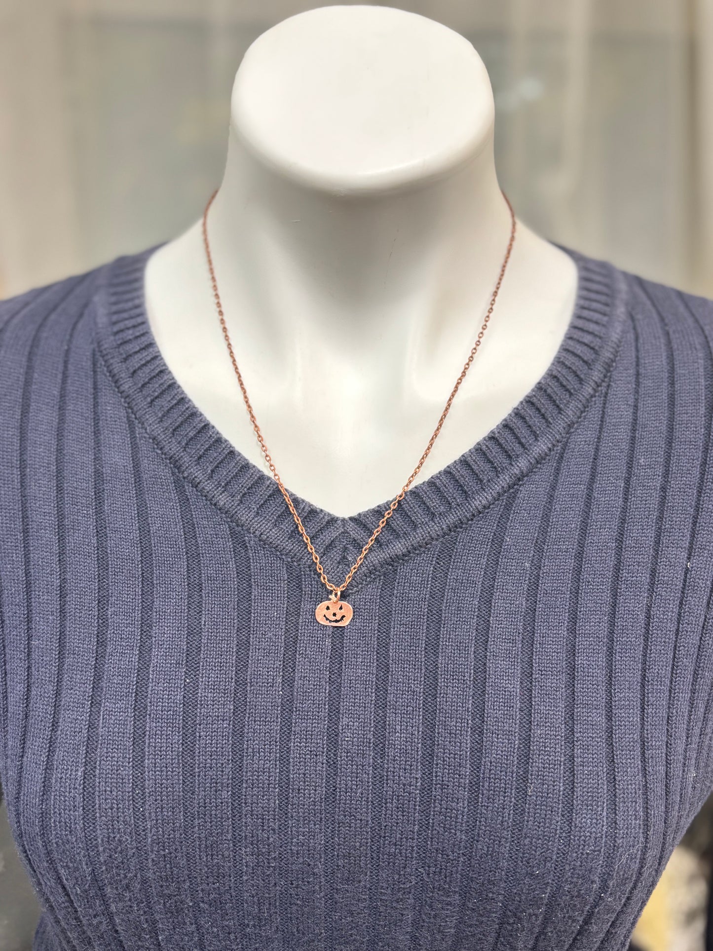 Pumpkin necklaces