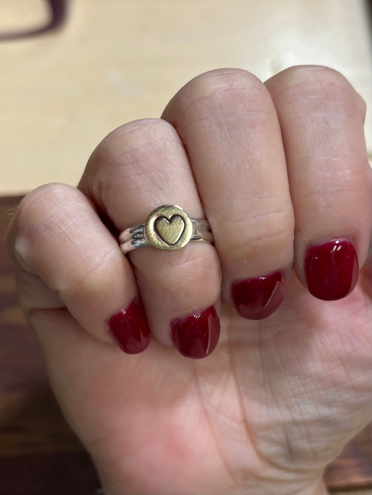 Heart ring