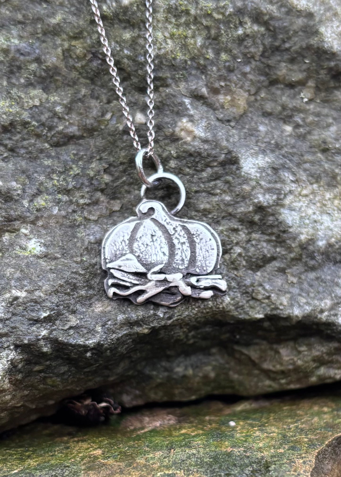 Pumpkin necklace