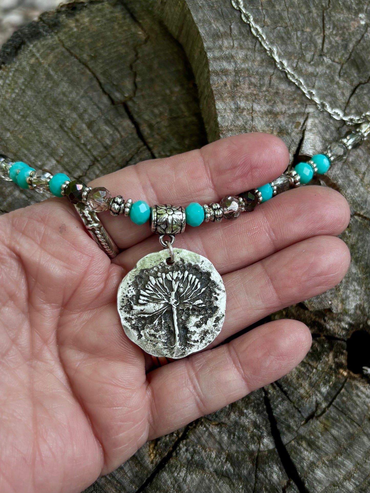 Dill Flower necklace - collectionsbytracy.com