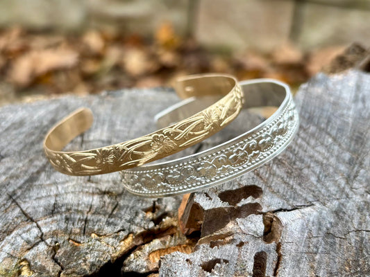 14k Gold & Silver bangles