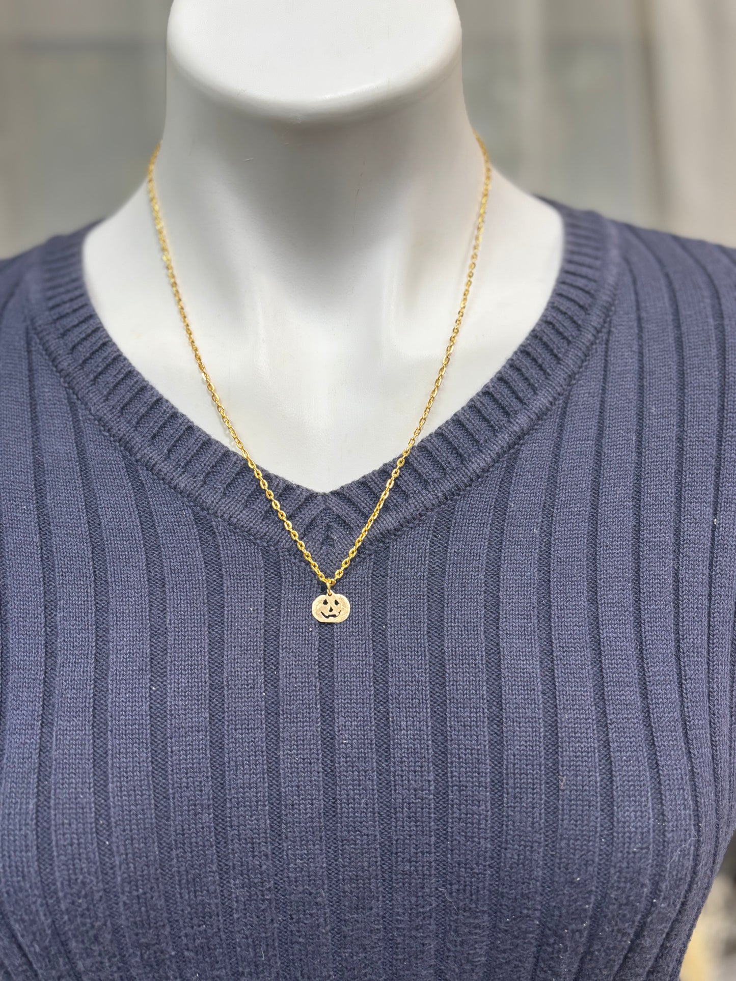 Pumpkin necklaces