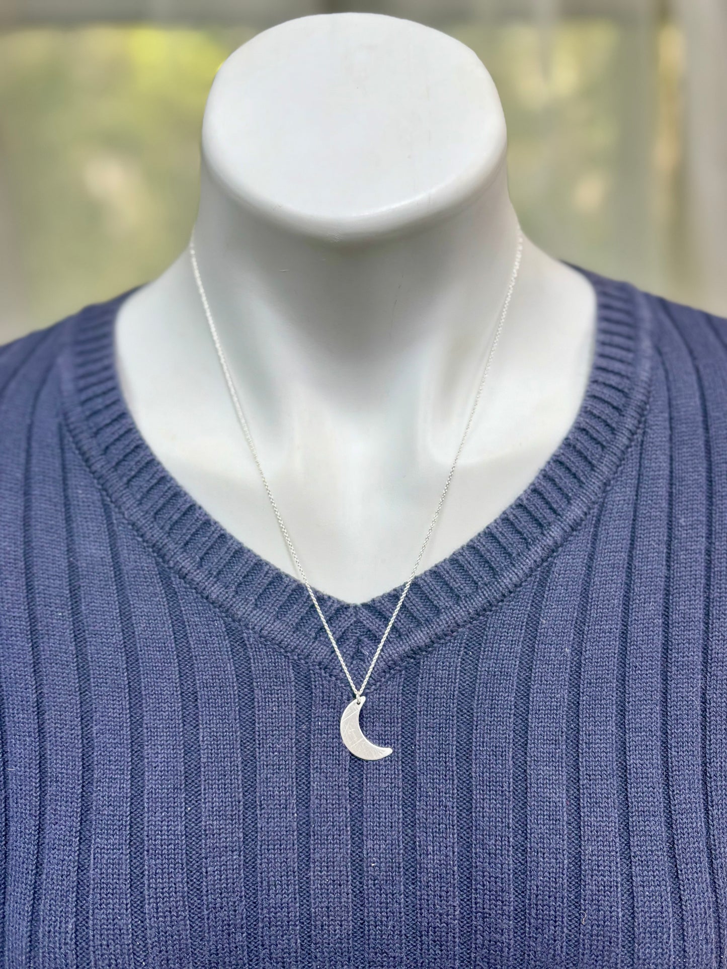 Crescent moon necklace