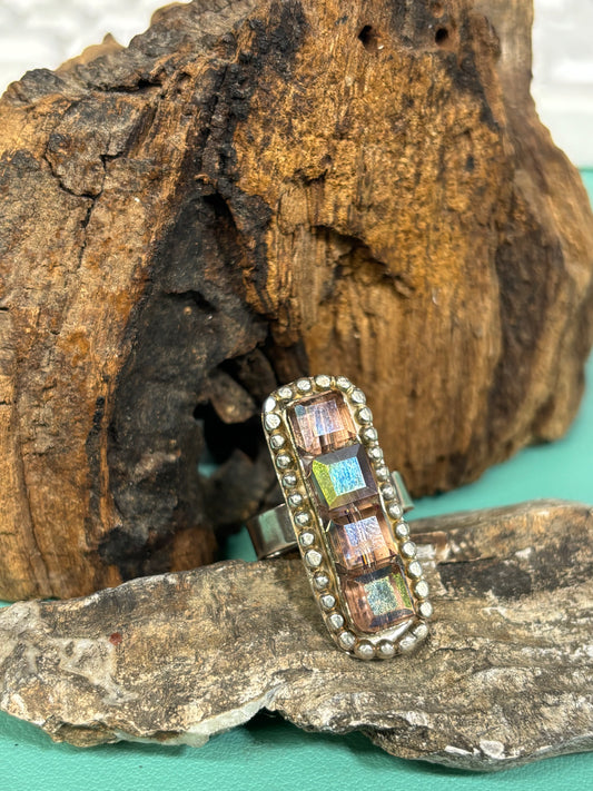 Fancy Glass Ring