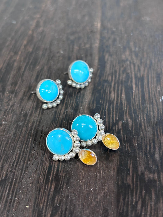 Turquoise earring - collectionsbytracy.com