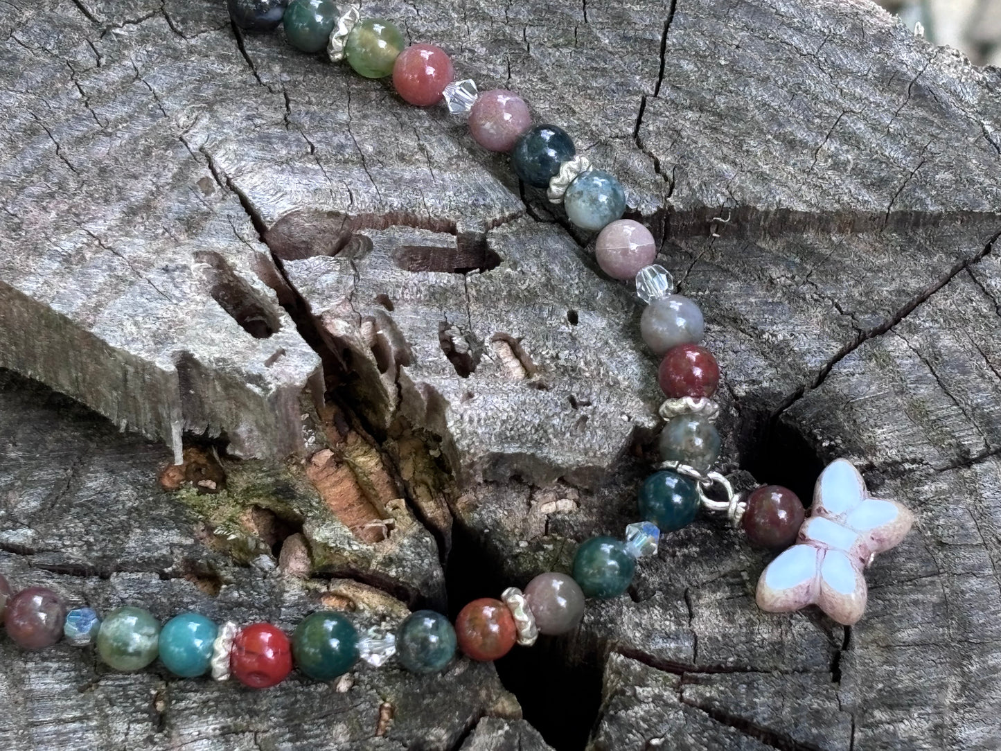 Fancy Jasper stone necklace - collectionsbytracy.com