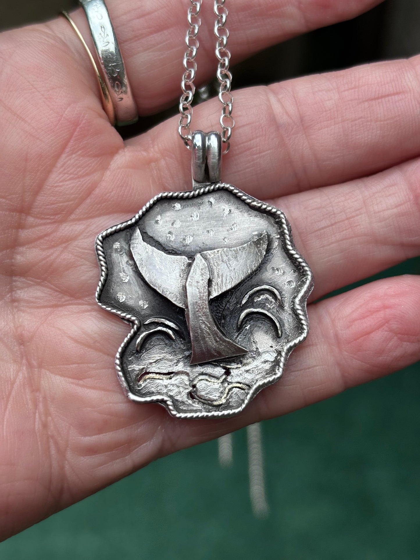 Whale Tale necklace