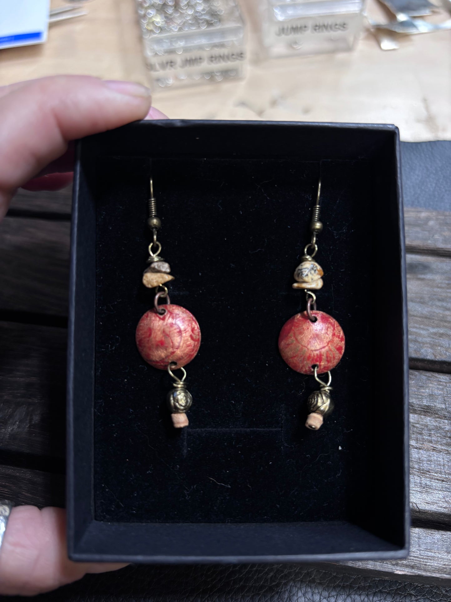 Rustic earring