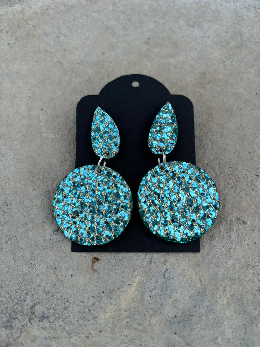 Glitter earrings