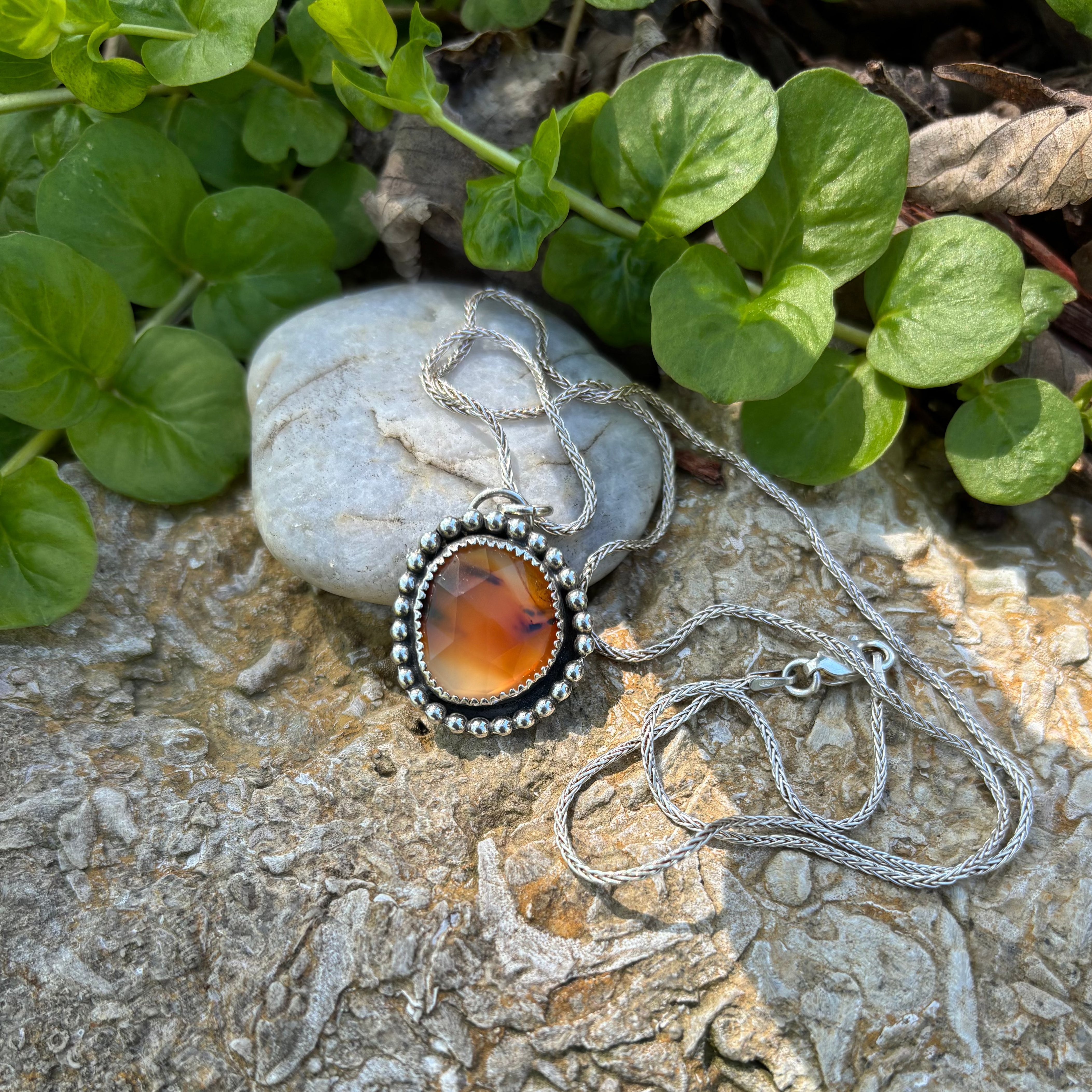 Montana Agate necklace
