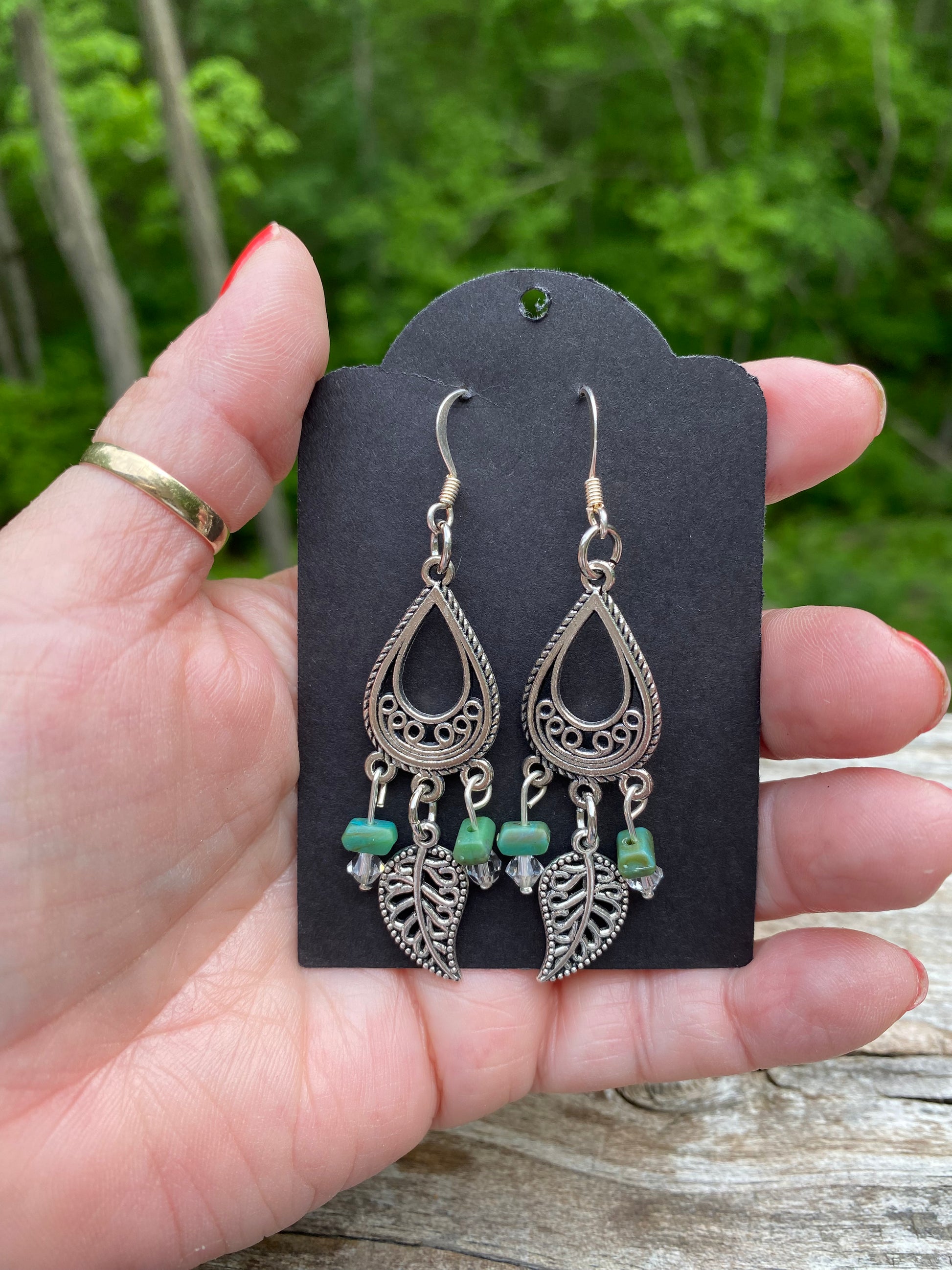 Beaded earrings - collectionsbytracy.com