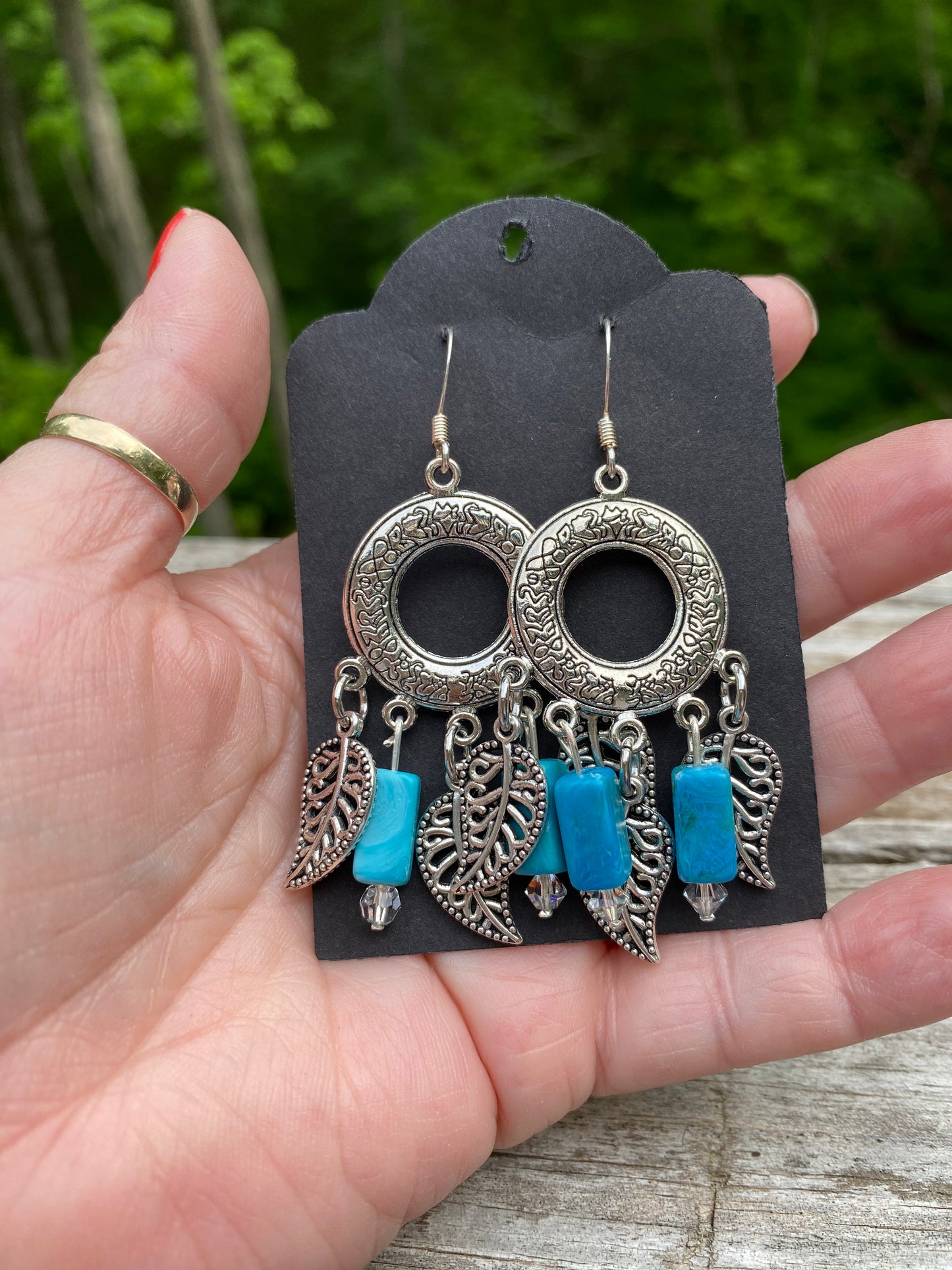 Beaded earrings - collectionsbytracy.com