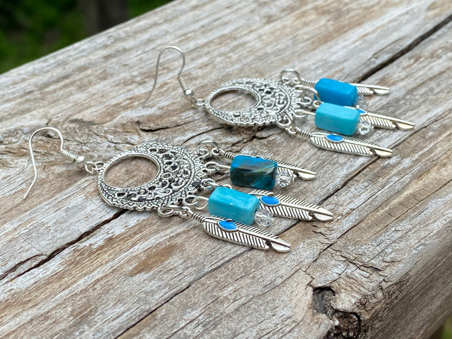 Beaded earrings - collectionsbytracy.com