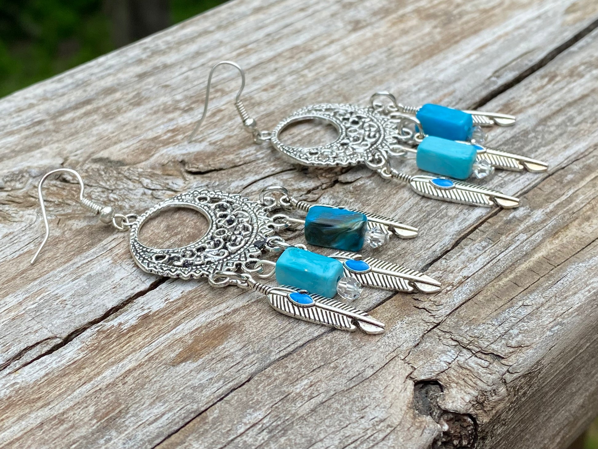 Beaded earrings - collectionsbytracy.com