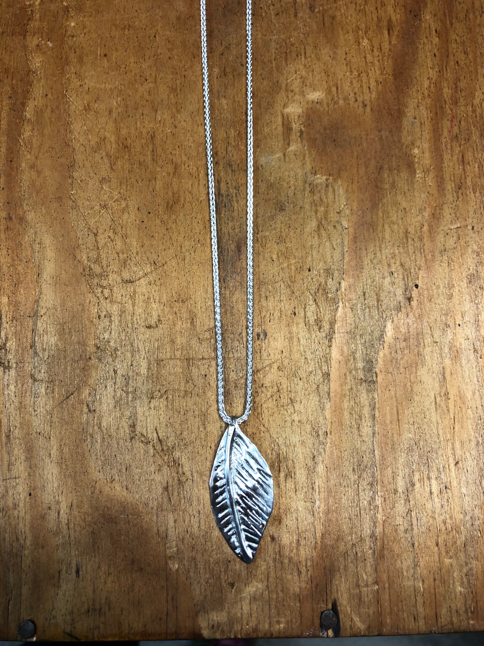 Leaf necklace - collectionsbytracy.com