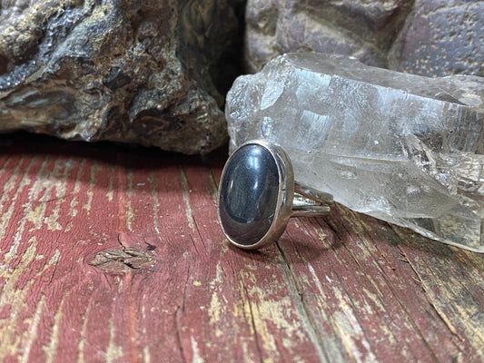 Hematite ring - Size 6.5 - collectionsbytracy.com