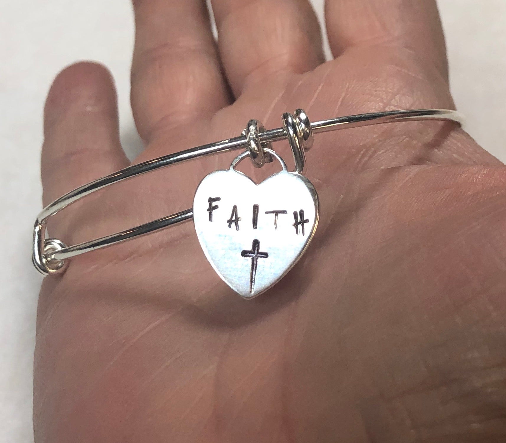 Charm sterling bracelet - collectionsbytracy.com