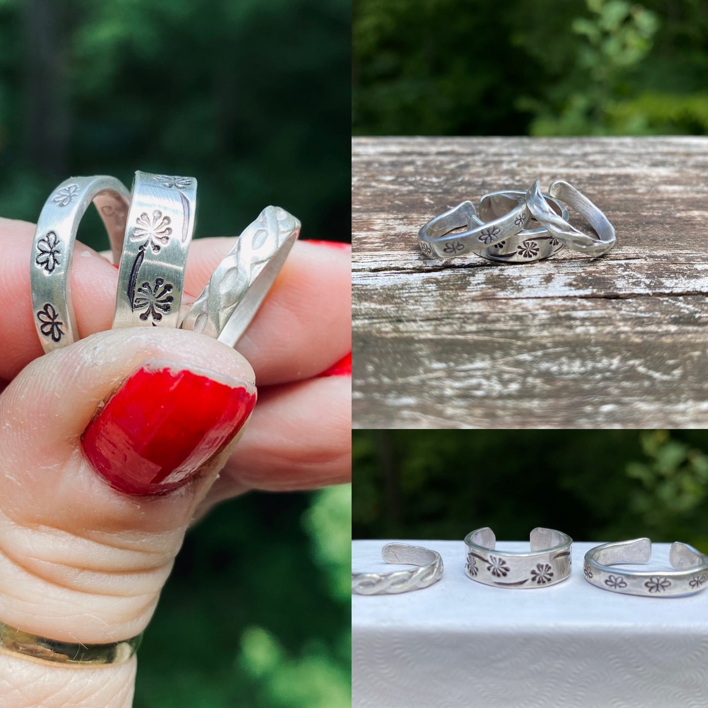 Toe rings in sterling silver - collectionsbytracy.com