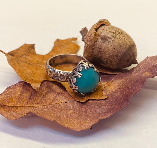 Chalcedony royal ring - collectionsbytracy.com