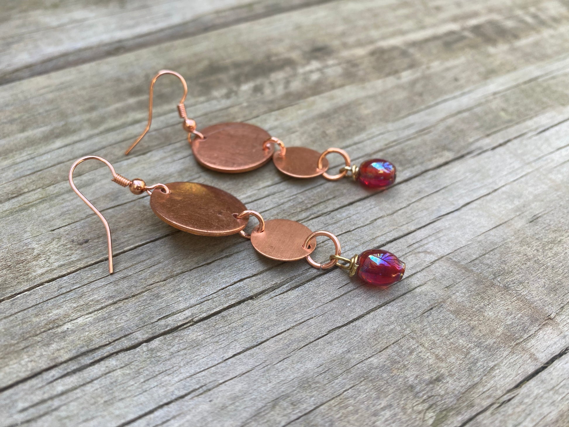 Copper & Brass earring collection - collectionsbytracy.com