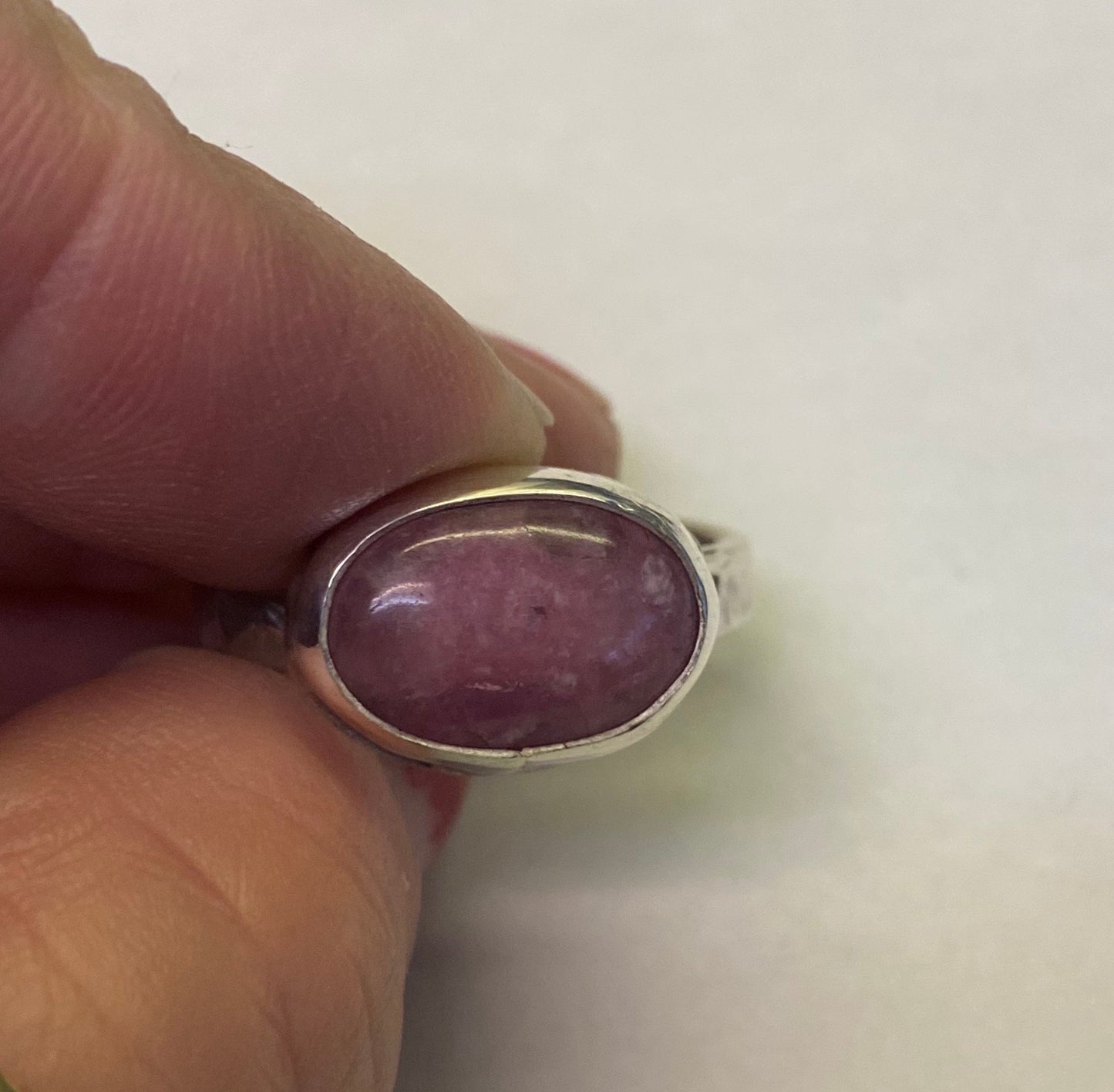 Purple agate ring - collectionsbytracy.com