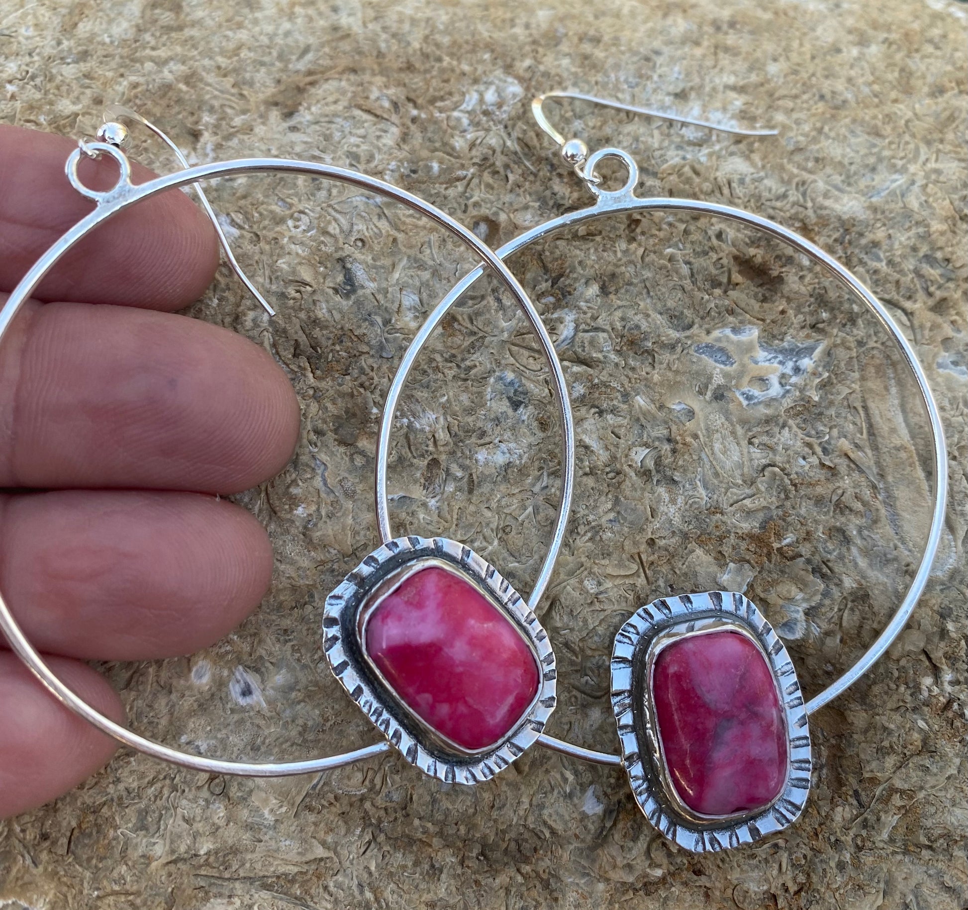 Pink hoops - collectionsbytracy.com
