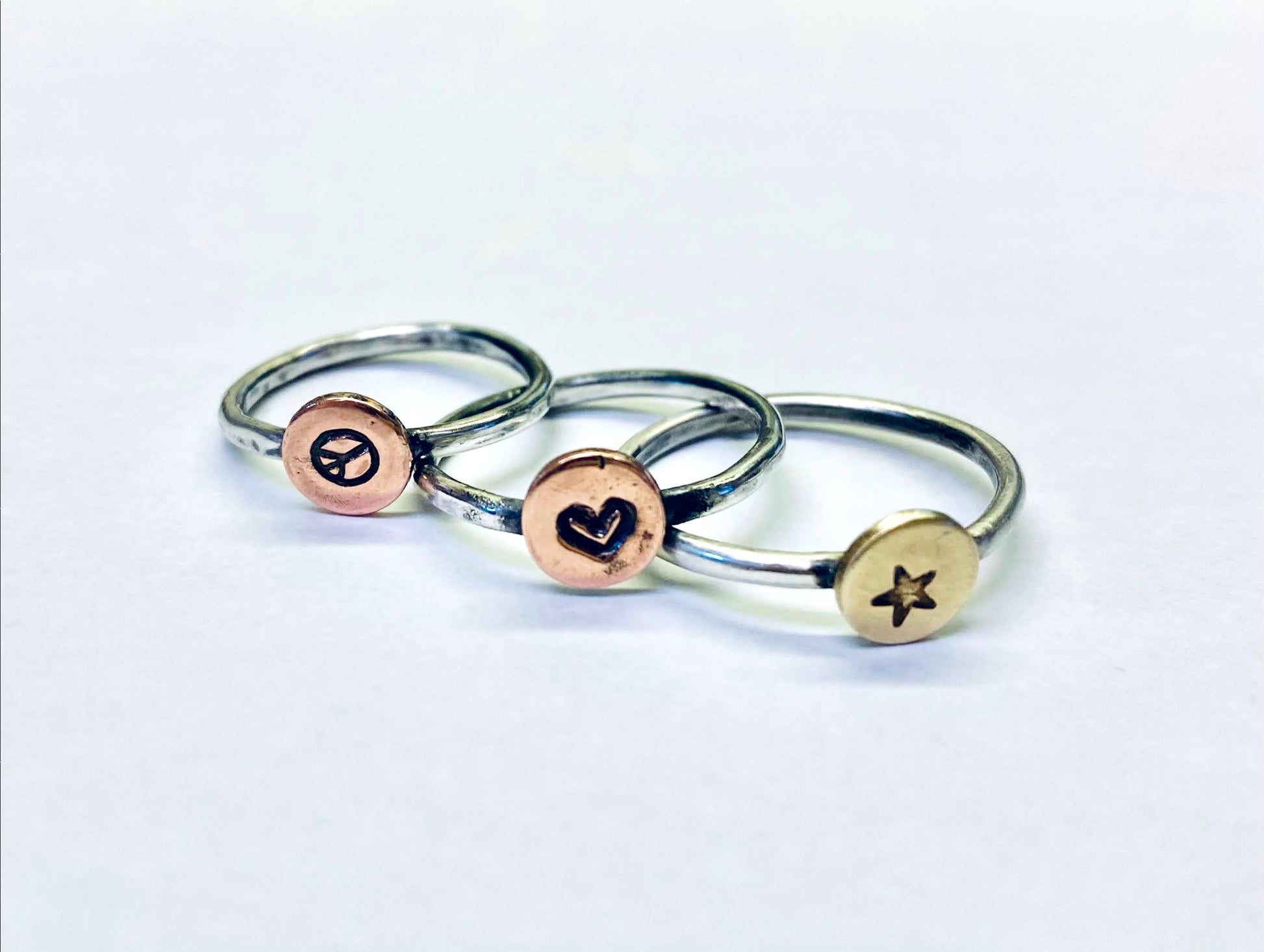 Trio stacker rings - collectionsbytracy.com