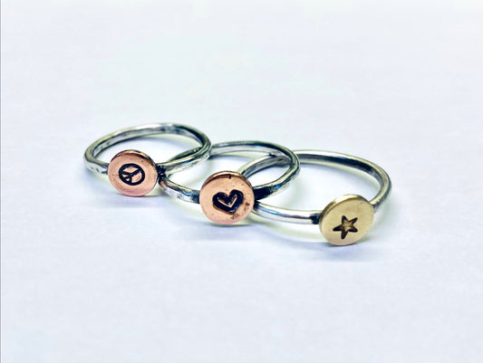 Trio stacker rings - collectionsbytracy.com