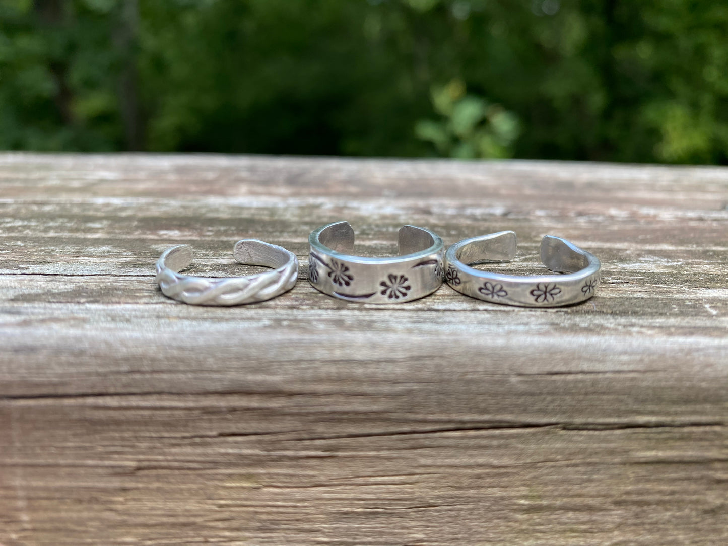 Toe rings in sterling silver - collectionsbytracy.com