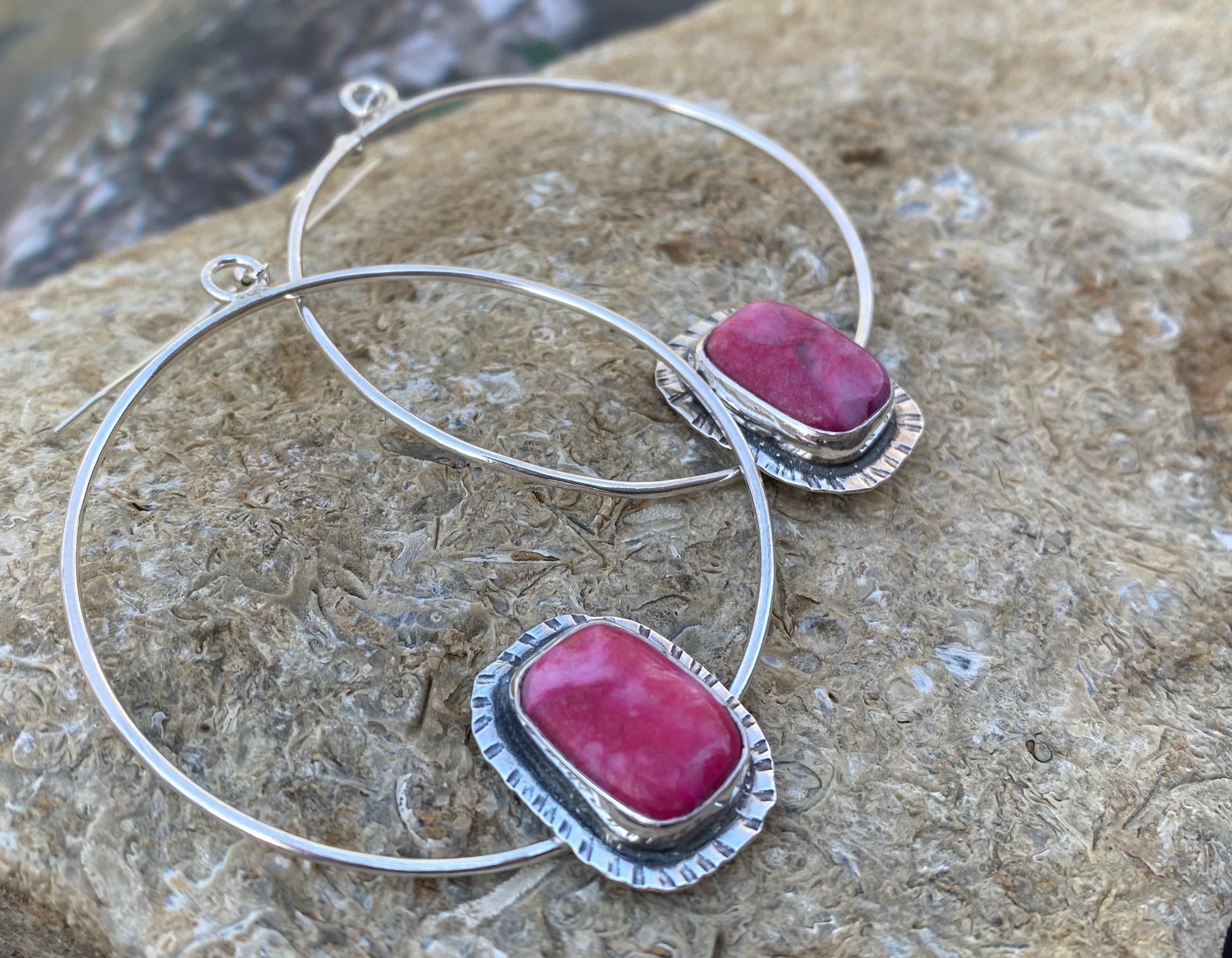 Pink hoops - collectionsbytracy.com